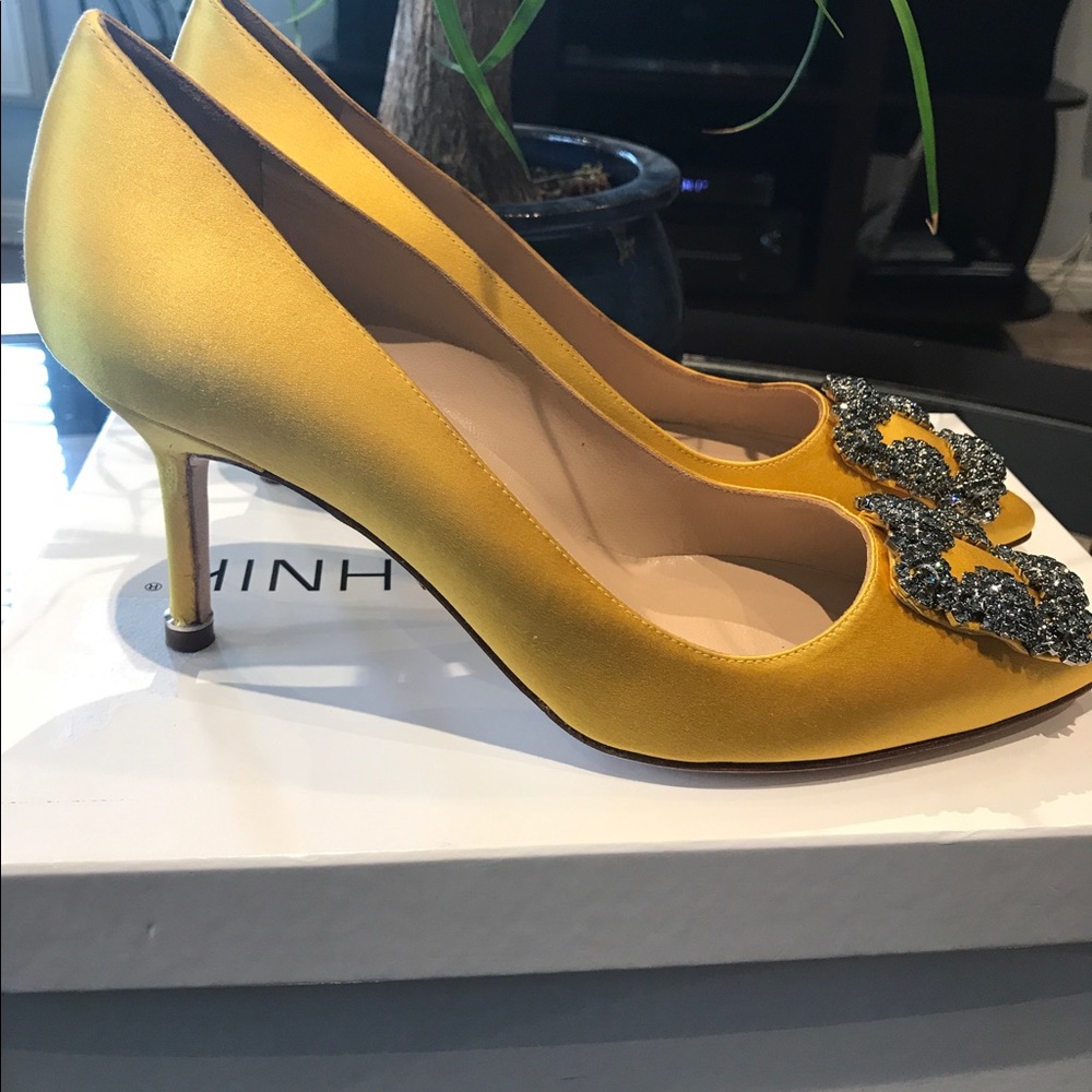 Manolo blahnik satin pump - Picture 3 of 5