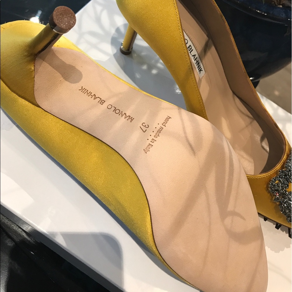 Manolo blahnik satin pump - Picture 4 of 5
