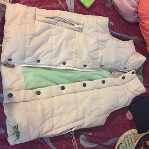 Puffy jacket vest