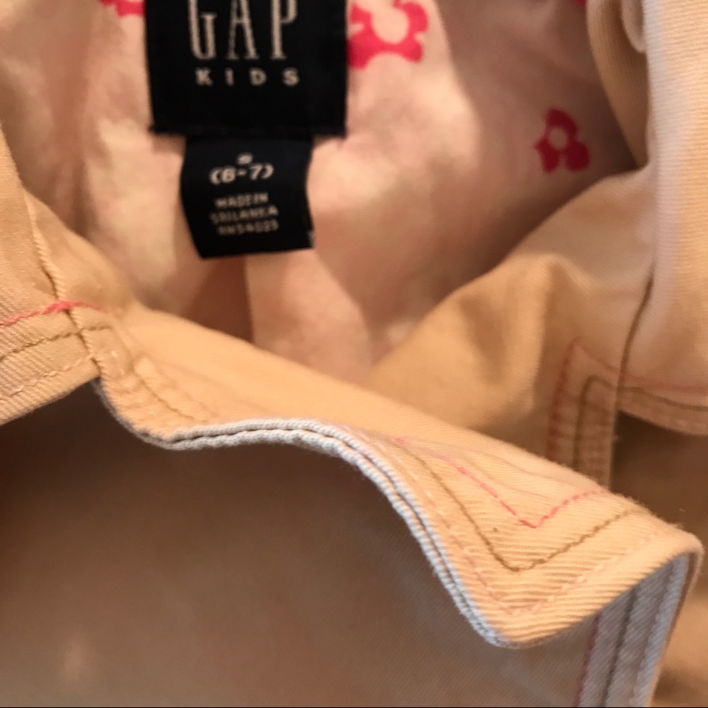 For Sale Gap  girls raincoat size 6/7 - Picture 4 of 6