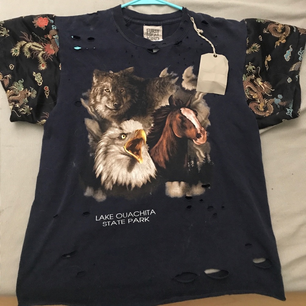 First of a kind vintage tee