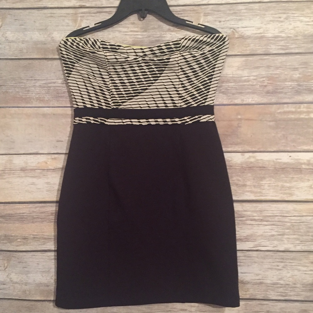 Silence & Noise Strapless Dress