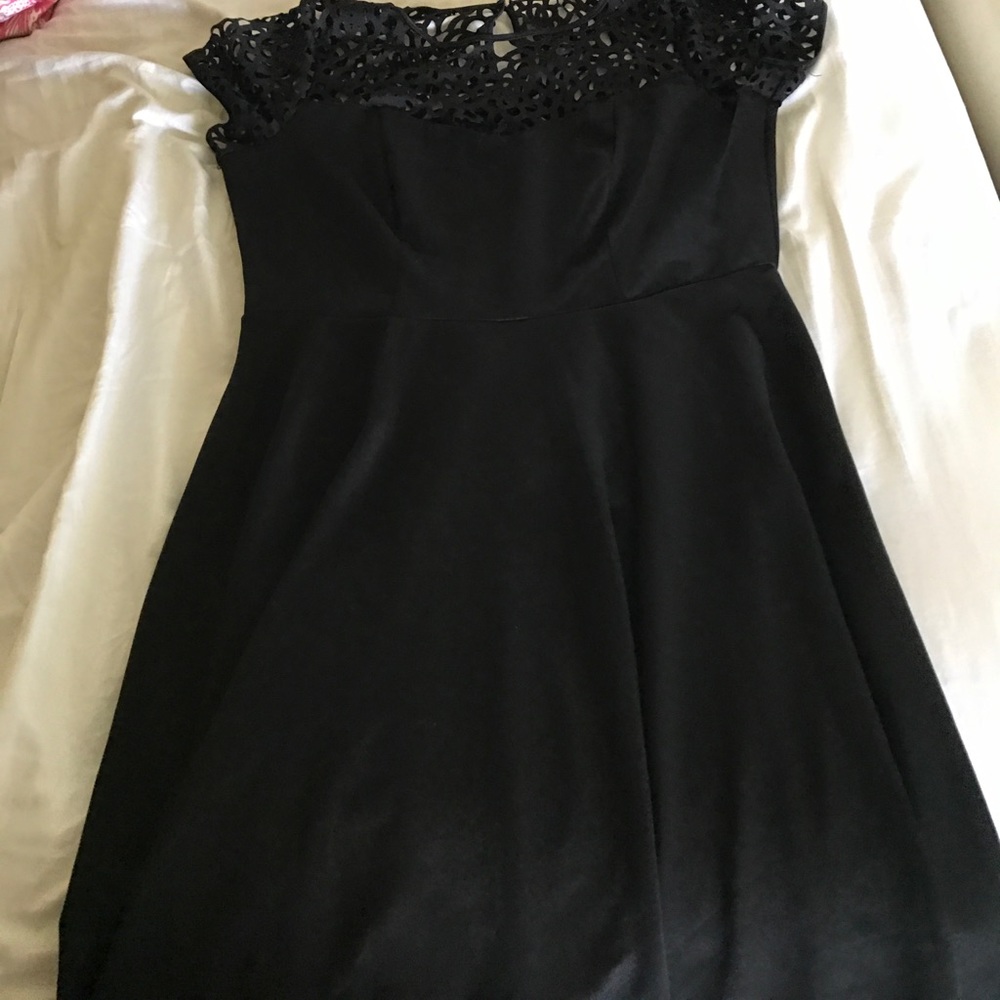 Black boutique dress 1X