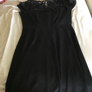 Black boutique dress 1X