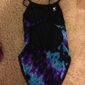 Blue swim suit