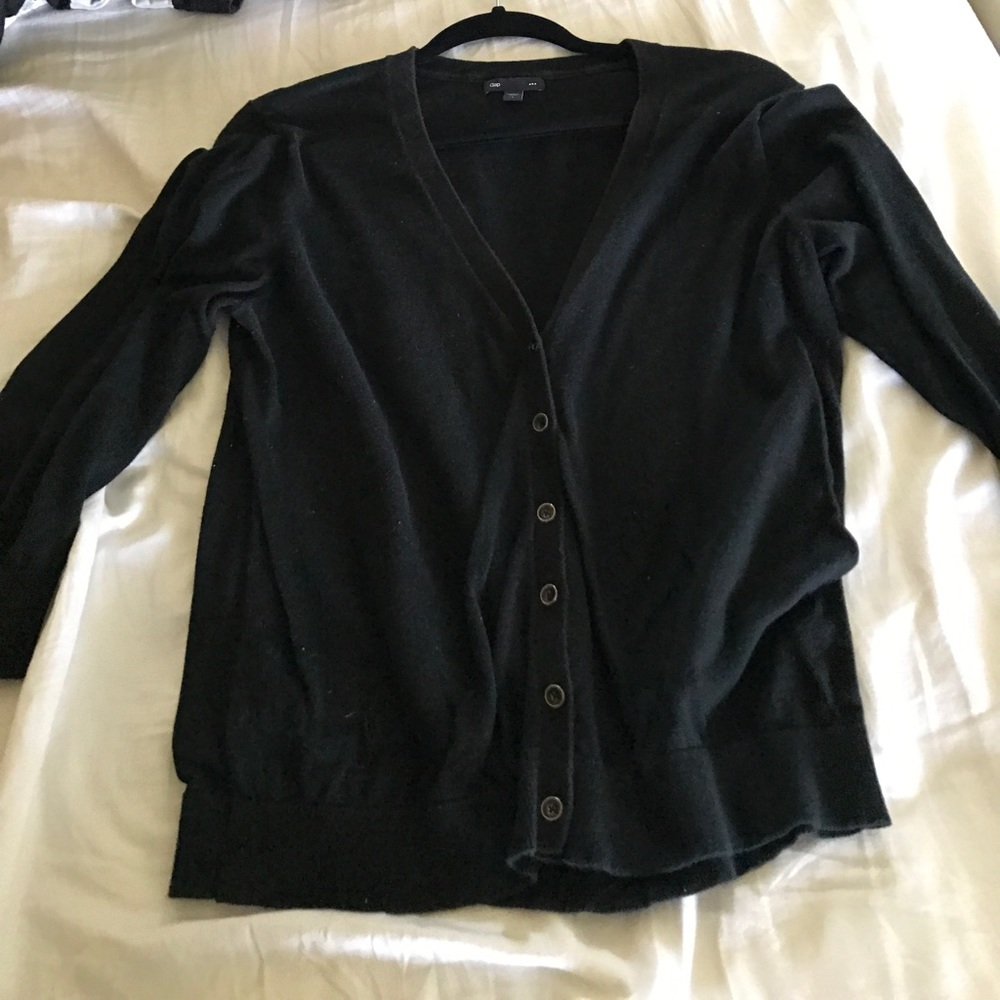 Large GAP black cardigan