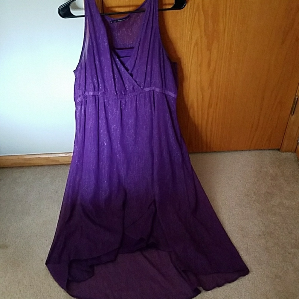 Maurices hi-lo sparkle dress