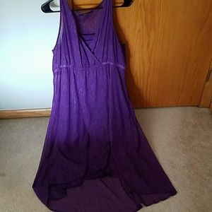 Maurices hi-lo sparkle dress