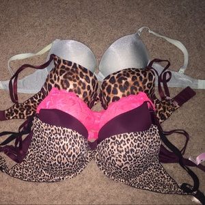 VS PINK Push-Up Bras