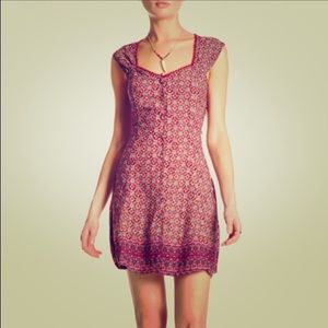 Angie Sleeveless Print Dress size S