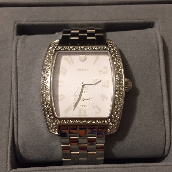 ?Michele Urban blanc diamond watch ? main image 4
