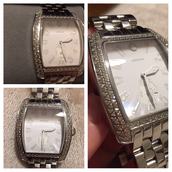 ?Michele Urban blanc diamond watch ? main image 8