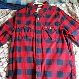 Men's Abercrombie flannel size large