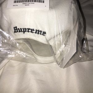 SUPREME x LACOSTE White Cap // DS