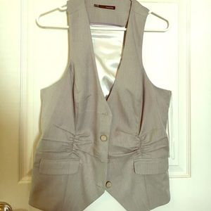 Gray vest