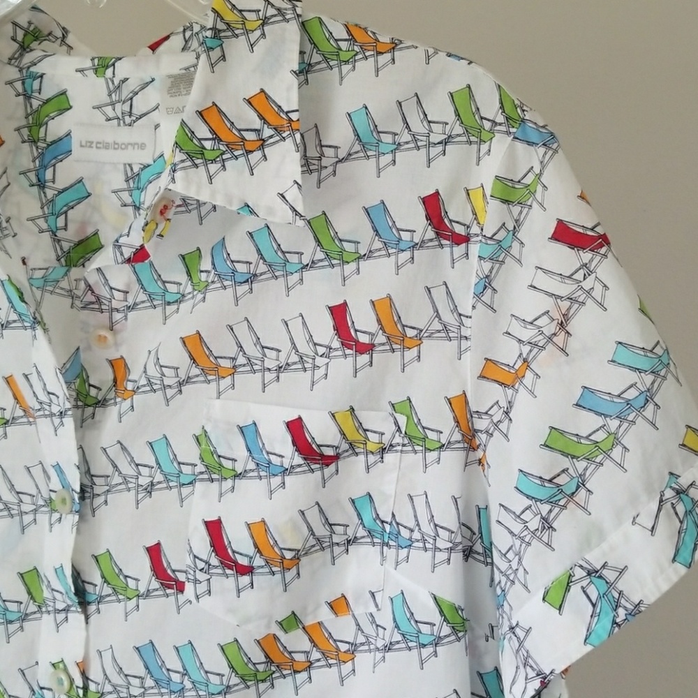 Summer Fun Button down - Picture 2 of 7