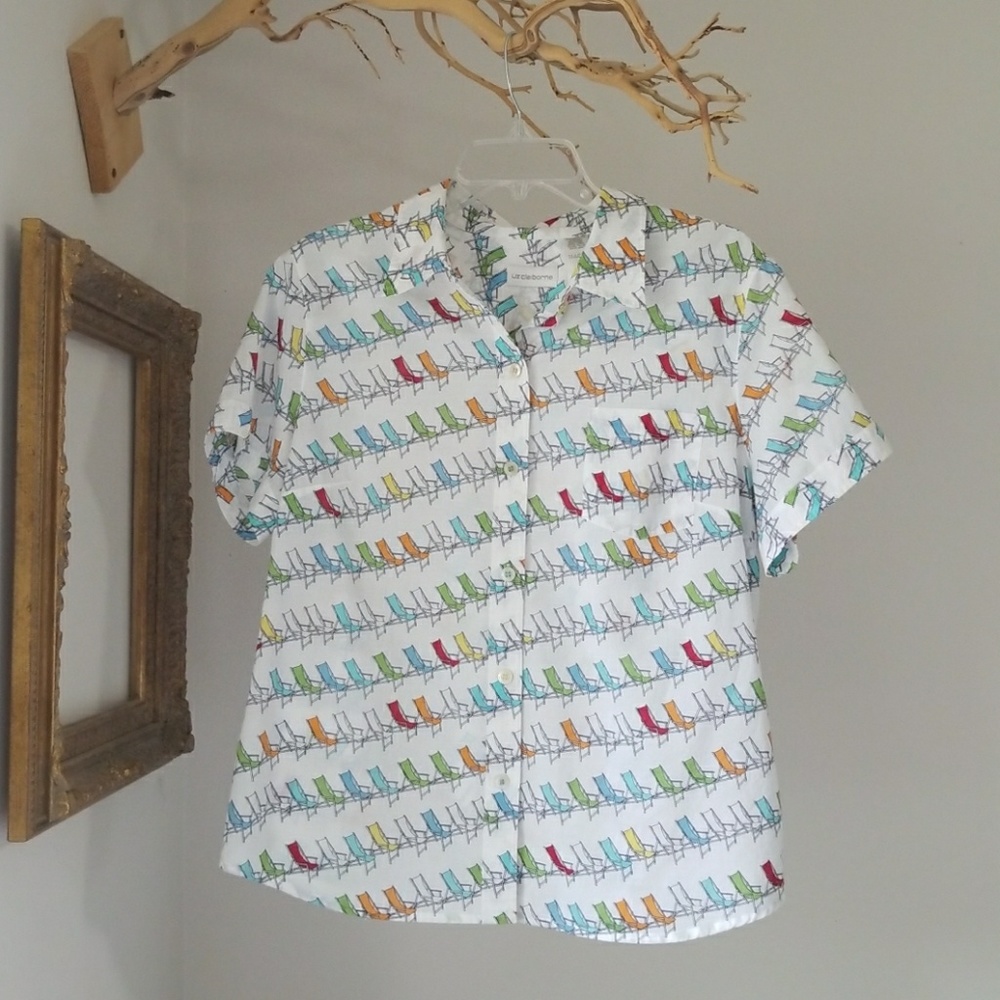 Summer Fun Button down - Picture 3 of 7