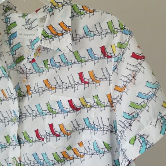 Summer Fun Button down - Picture 2 of 7