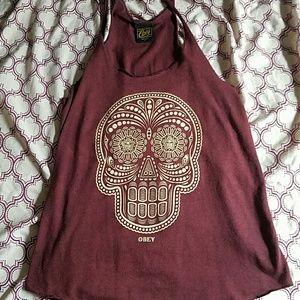 Tank top size small obey