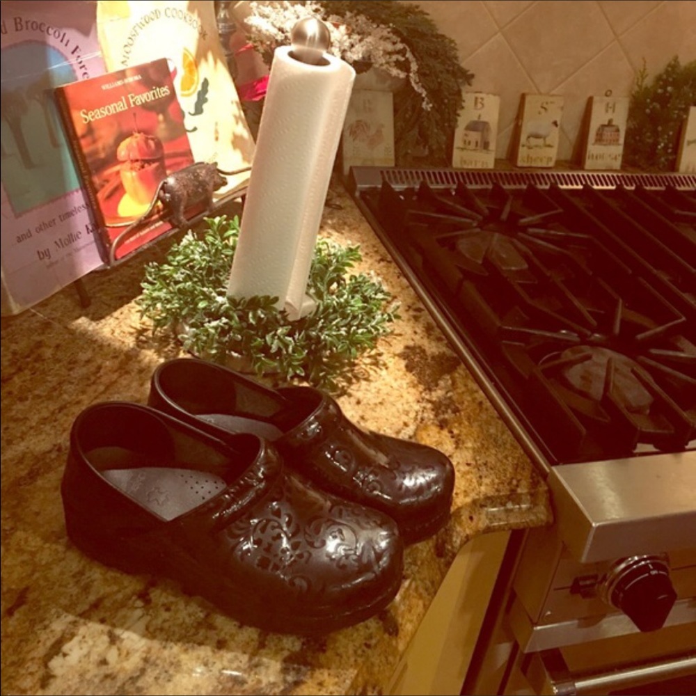 Black Dansko Clogs Size 39