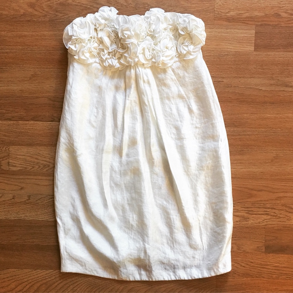 Elegant White Cocktail Dress