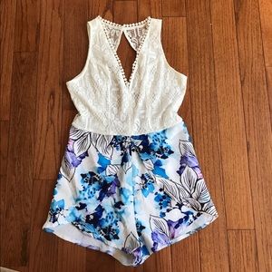 Floral romper