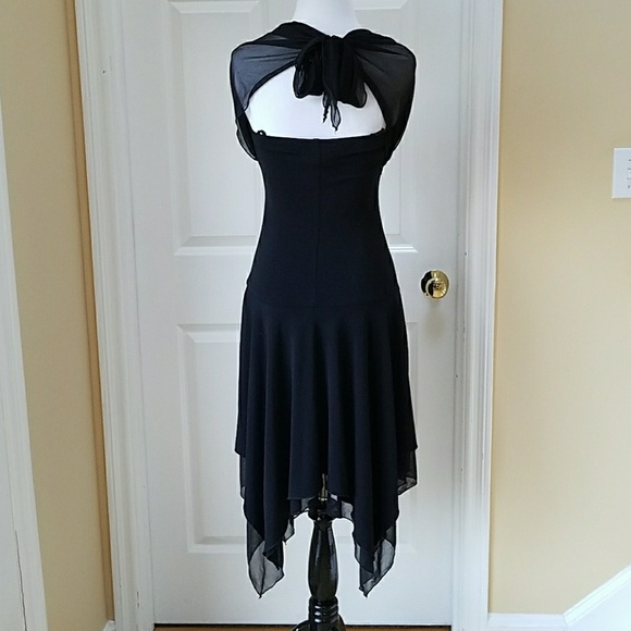 Multiway little black dress! Juniors size L. - Picture 5 of 6