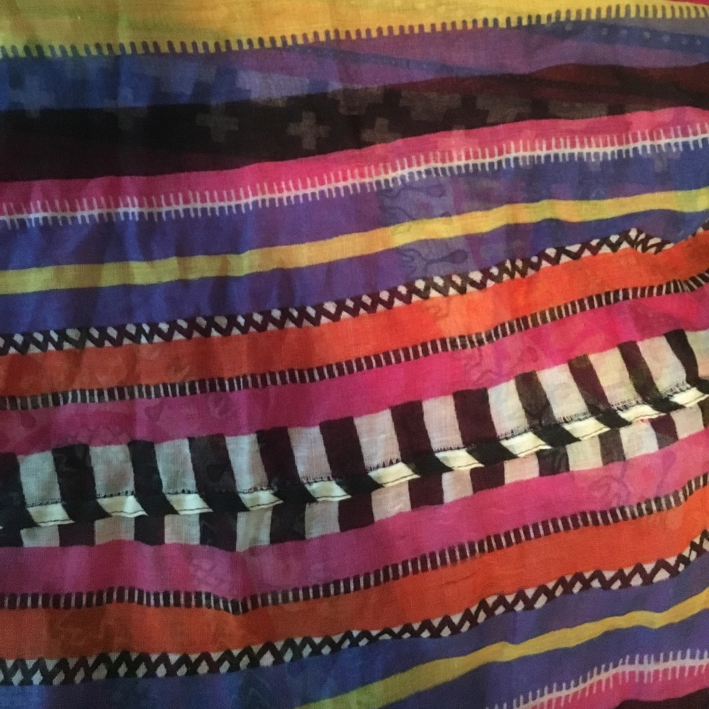 Fun multicolor infinity scarf!! - Picture 2 of 4