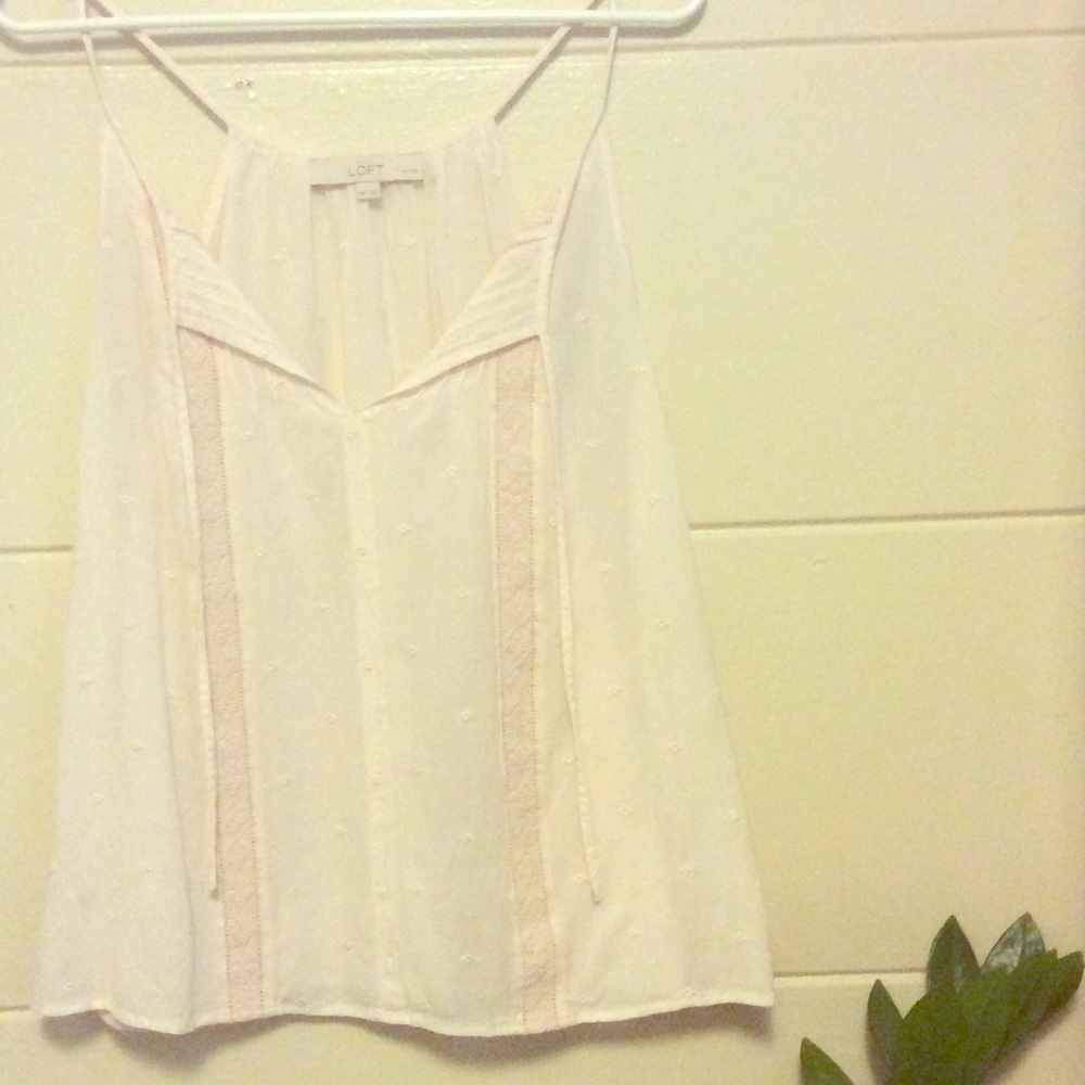 LOFT camisole blouse, light pink size MP