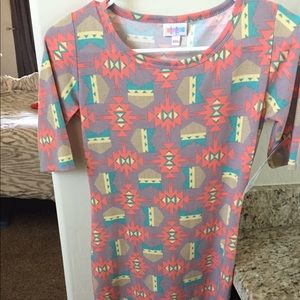NWT XXS Aztec print LulaRoe Julia