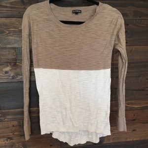 Express Two Toned Sweater