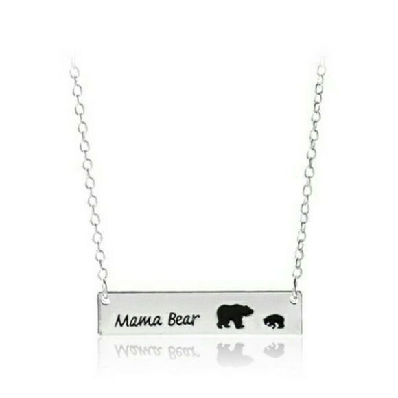 Mama bear necklace ( one cub ) - Picture 2 of 3