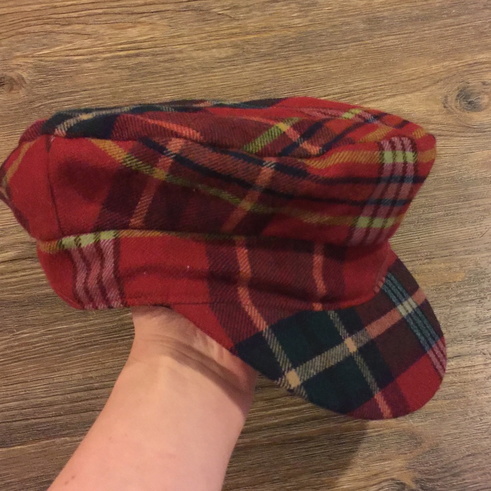 Rugby Ralph Lauren rare hat tartan plaid