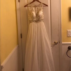 White Prom Dress