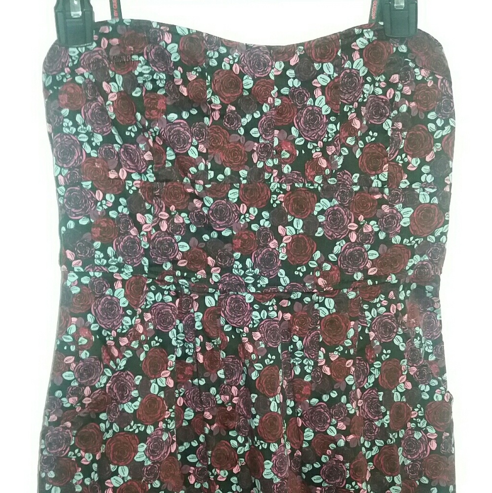 G By Guess Rose Dress Strapless