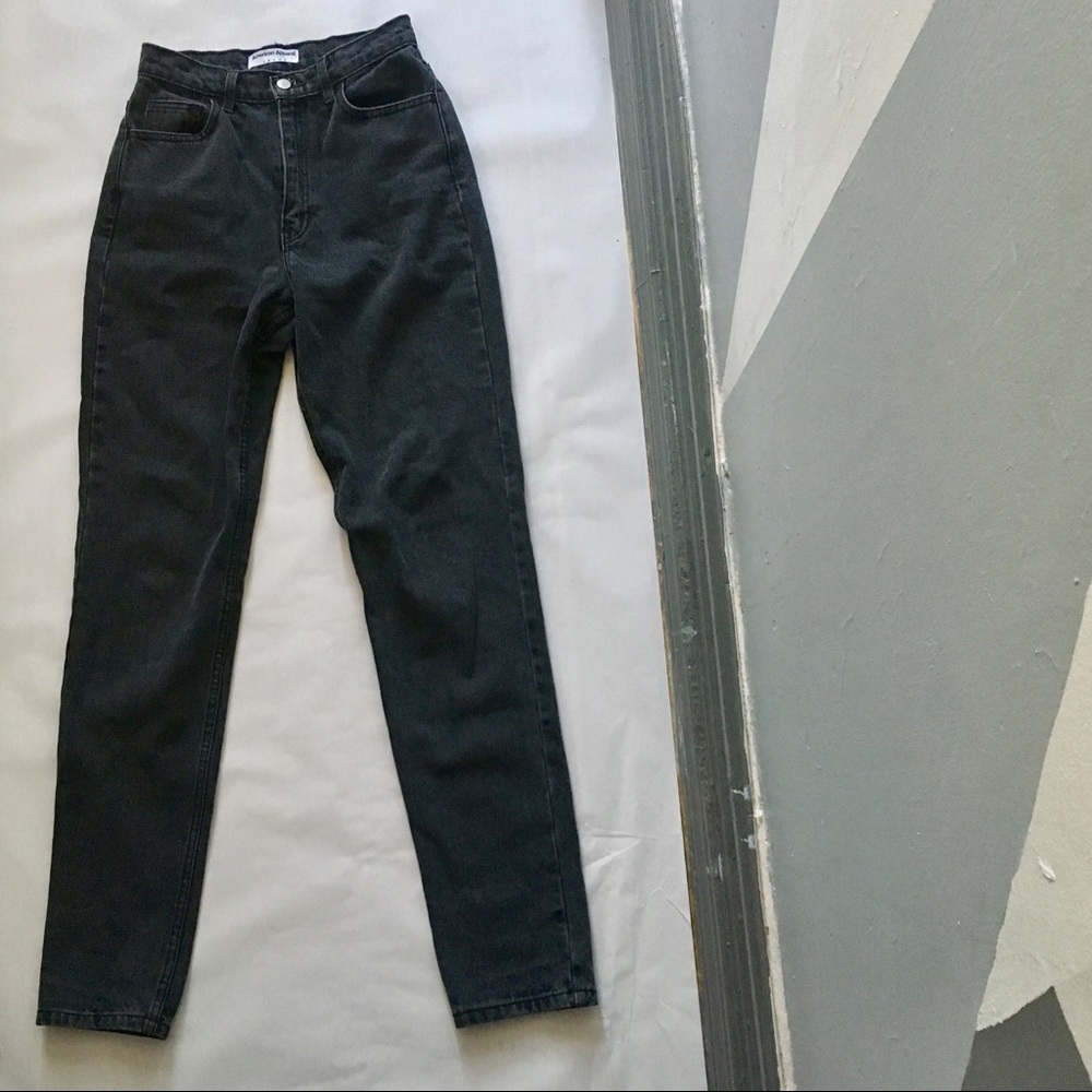 SOLD-American Apparel High Waisted Mom Jeans