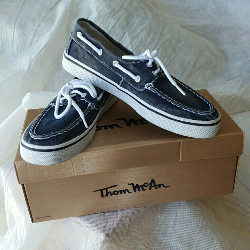 Blue loafers