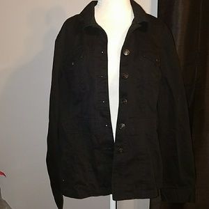 Black fitted Jacket