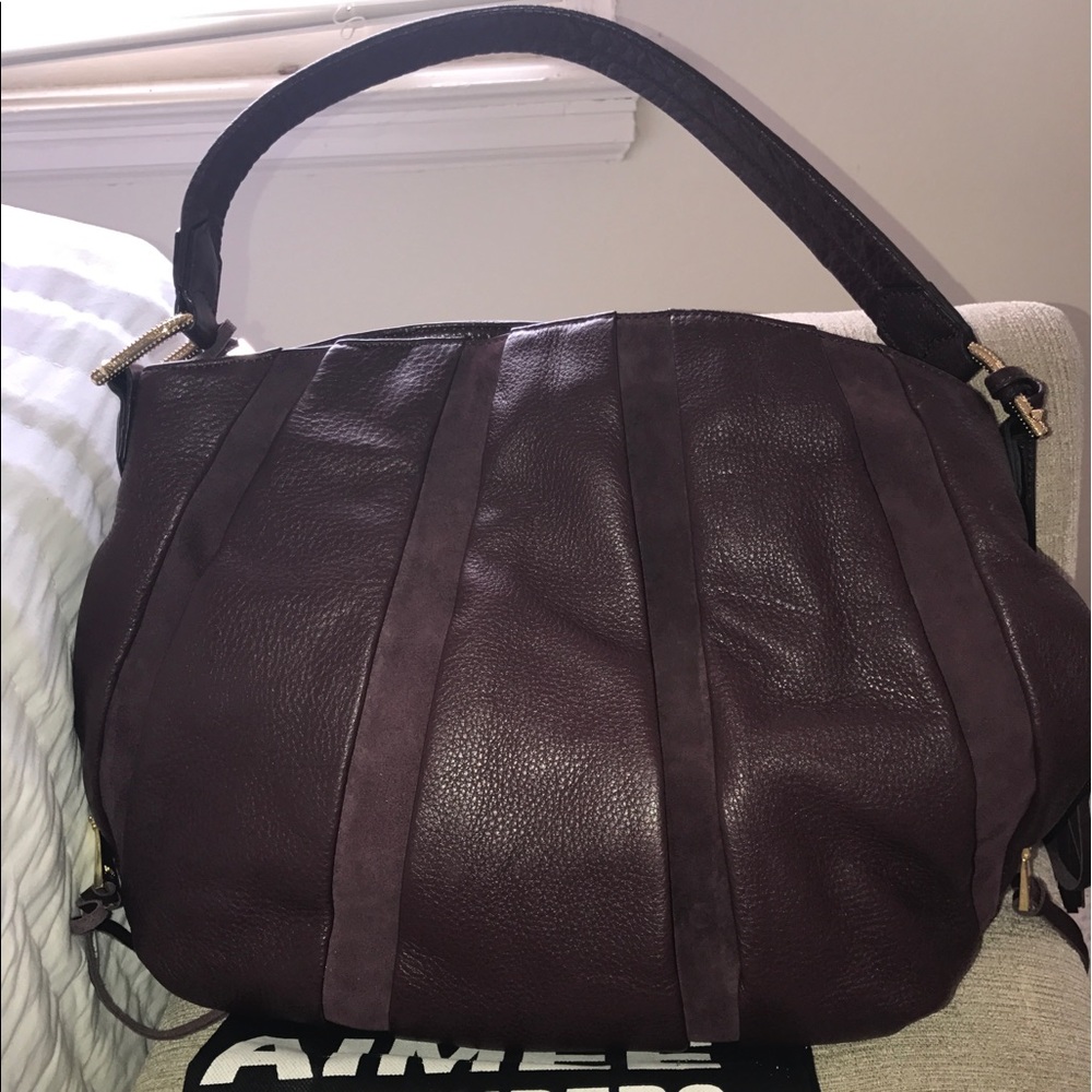 Aimee kestenberg leather & suede Tuscany hobo