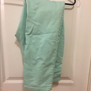 Mint jeggings!