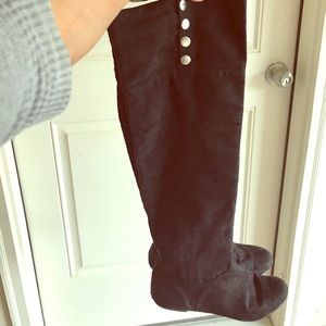 Knee high soft boots