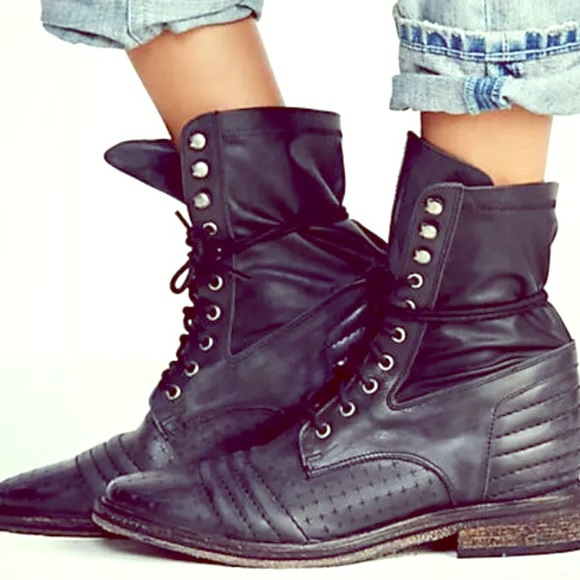 Free People Shoes - New Free People Sounder Leather Boots 39 EU 8.5/9