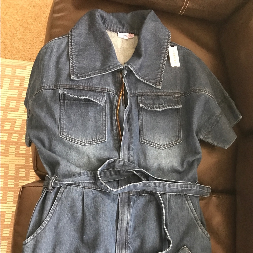Denim jumpsuit