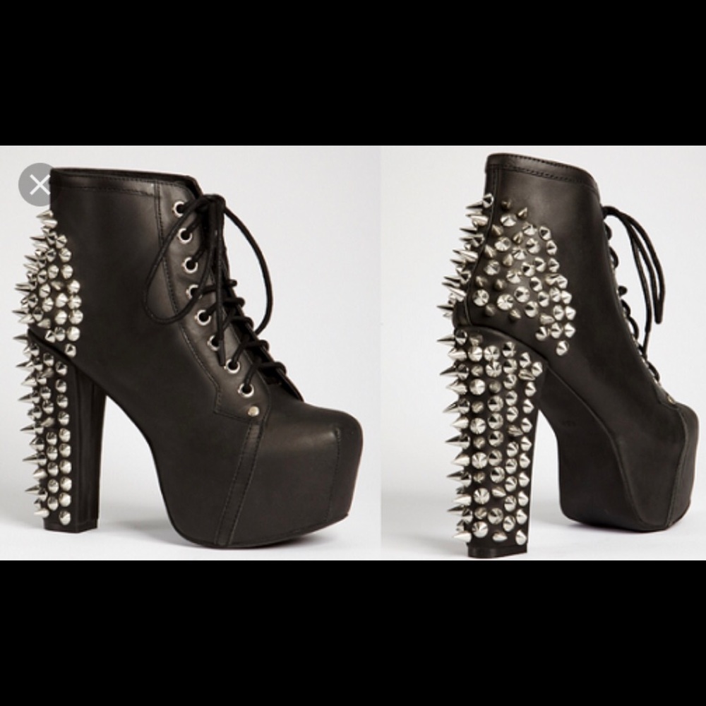 Spiked lita booties