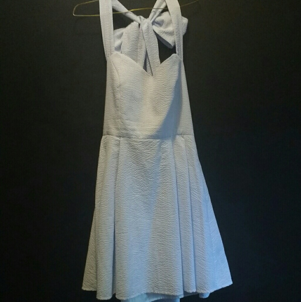 Lauren James Livingston Seersucker Dress!