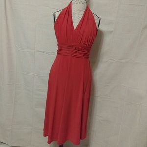 Like New Red Halter Dress