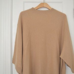 Oversized Cashmere Sweater/Poncho