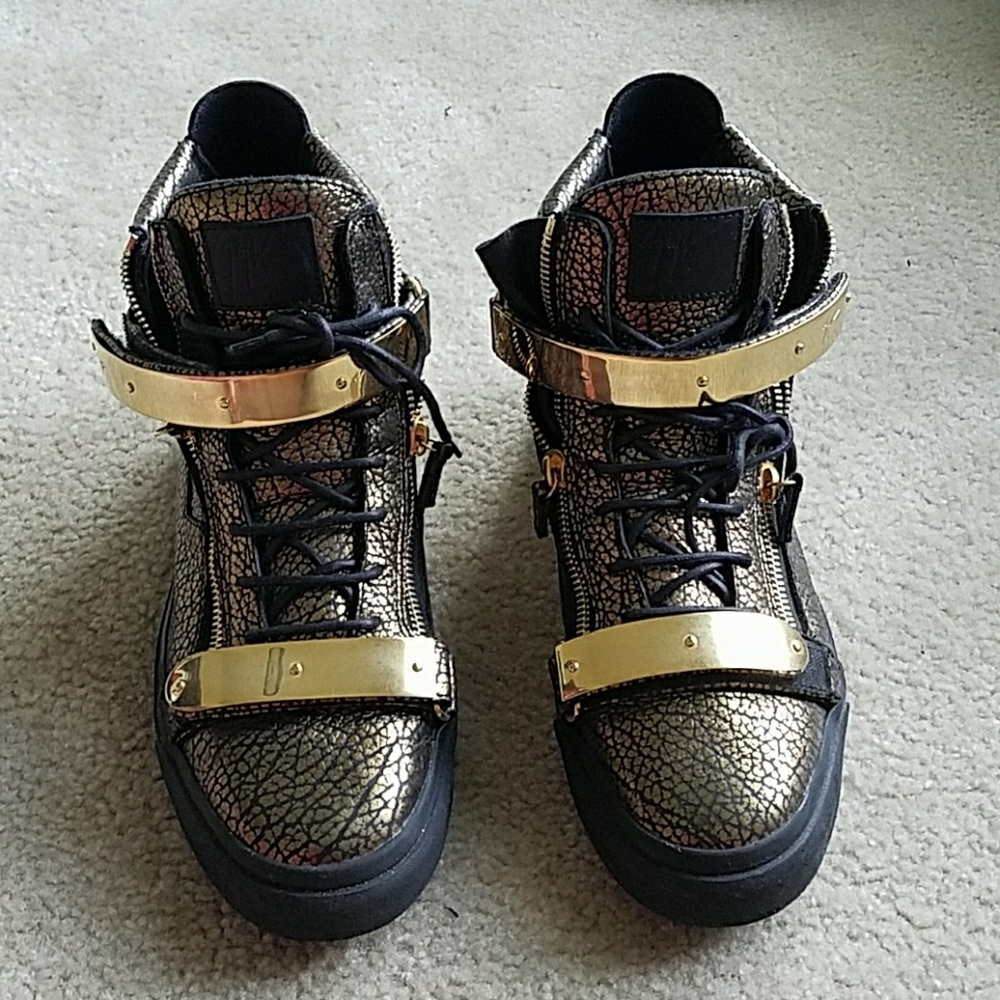 High in fashion European sneakers