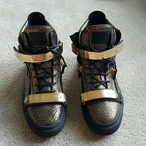 High in fashion European sneakers