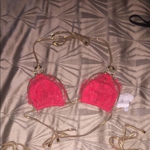 Madagascar coral bikini